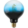 Eglo - LED-lyspære - form: G125 - E27 - 4 W - varmt hvitt lys - 2000 K - svart, bensin