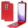 Mtp Products Samsung Galaxy S23+ 5G Vertikalt Flip-Deksel med Kortlomme - Rød