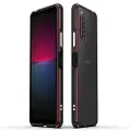 Mtp Products Polar Lights Style Sony Xperia 10 IV Metall Bumper - Svart / Rød