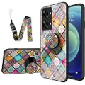 Mtp Products Checkered Pattern OnePlus Nord 2T Hybrid-deksel - Fargerik Mandala