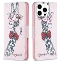 Mtp Products Wonder iPhone 14 Pro Lommebok-deksel - Giraff