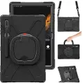 Mtp Products Samsung Galaxy Tab S8 Ultra Hybrid-deksellder - Svart