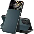 Mtp Products Samsung Galaxy A52 5G, Galaxy A52s Front Smart View Flip-deksel - Grønn