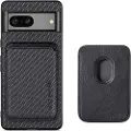 Mtp Products Google Pixel 7 Magnetisk Deksel med Kortluke - Karbonfiber - Svart