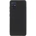 Mtp Products Mot Fingeravtrykk Matte Samsung Galaxy A51 TPU-deksel - Svart