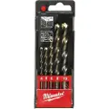 Milwaukee 4 5 6 8 10 Mm Veggbor 5 Enheter