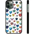 Mtp Products iPhone 11 Pro Beskyttelsesdeksel - Hjerter
