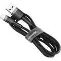 Baseus Cafule USB lynkabel 2,4A 1m (grå + svart)
