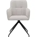 Loft 24 Loft24Spisestol Zaria1, 2 stk.HvitArmstolerFra Homeroom