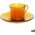 Duralex Lys Kopp Og Skål I Ravfarge 180ml 6 Kopper