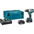 Makita DHP489RTJ, Eldriven skruvdragare, Pistolhandtag, 1/2, Svart, Blå, Borstlös, 1800 RPM