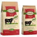 Lukullus Økonomipakke: 2 x 10/12/15 kg Lukullus hundefôr - Kaldpresset Angus-okse og and 2 x 10 kg