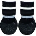 Trixie Hundesokker, non-slip, S–M, 2 stk., sort