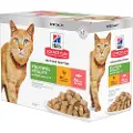 Hills Science Plan Mature Adult 7+ Senior Vitality - 48 x 85 g Kylling og laks