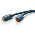Goobay 1m Audio Cable, RCA, Hankjønn, RCA, Hankjønn, 1 m, Blå