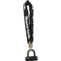 Master Lock 8234EURDPRO, Kjedelås, Svart, Stål, Stål, Nylon, Vinyl, Stål
