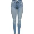 ONLY Blush Life Mid Waist Skinny Ankle Raw Rea1468 Jeans