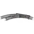 Minitrix T14956 N Minitrix skinne Kurvesporskifte, Venstre 42 ° 194.6 mm, 228.2 mm
