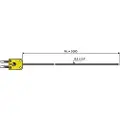 B & b thermotechnik B + B Thermo-Technik 0644 1402-30 Luftsensor -50 til +400 °C Sensor type K