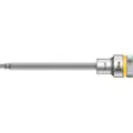 Wera 05003851001, Stikkontakt, 1/2, 1 hoder, T25, Kromvanadiumstål, Krom