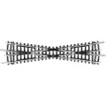 Minitrix T14973 N skinne Kryds 129.8 mm 15 °