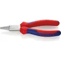 Knipex 22 05 160, Nesetang, Kromvanadiumstål, Plast, Blå, Rød, 160 mm, 169 g