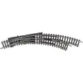 Minitrix T14957 N Minitrix skinne Kurvesporskifte, Højre 42 ° 194.6 mm, 228.2 mm