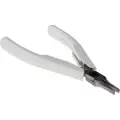 Bahco Flattang, Supreme-serie, Flat nebbtang, 9,6 mm, 2 cm, 6 mm, Stål, Hvit