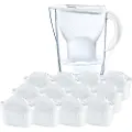 Brita 1026229, Krukke, 2,4 l, Gjennomsiktig, Hvit