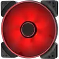 Fractal Design Prisma SL-14 - Red - Kabinettvifte - 140mm - Rød - 20 dBA