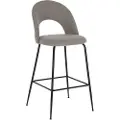 Kave Home Kave HomeBarstol Mahalia, sittehøyde 63 cm, 4-pkGråBarstoler & -krakkerFra Homeroom
