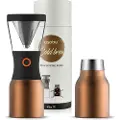 Asobu Cold Brew, Kaffemaskin for kaldbrygging, Sort, Kobber, Kopper, Rustfritt stål, 1 stykker