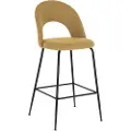 Kave Home Kave HomeBarstol Mahalia, sittehøyde 63 cm, 4-pkGulBarstoler & -krakkerFra Homeroom
