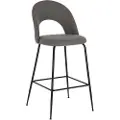 Kave Home Kave HomeBarstol Mahalia, sittehøyde 63 cm, 4-pkGråBarstoler & -krakkerFra Homeroom