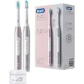 Procter & Gamble Oral-B Pulsonic Slim 4900 dobbeltpakke elektrisk tandbørste platin/rosegold