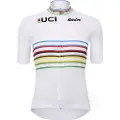 Santini Uci Official World Champion Master Kort Ermet Trøye