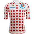 Santini Tour De France Official Gpm Leader Kort Ermet Trøye