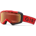 Giro 340517018003755242, Svart, Rød, Barn, Sylindrisk (flat) linse, Svart, Rød, Oransje, 40%