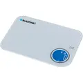 Blaupunkt FKS601, Elektronisk kjøkkenvekt, 5 kg, 1 g, Hvit, Herdet glass, Benkeplate