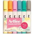 Artline Overstregningspen Artline 660 Pastel 6-P