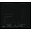 Indesit IB 65B60 NE - Induksjonskomfyrtopp - 4 plater - Nisje - bredde: 56 cm - dybde: 48 cm - svart