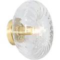 QAZQA Smart vegglampe gull med glass inkl. WiFi P45 - Ayesha