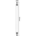 Deko-light TRI PROOF Slim Vådrumslampe EEK: E (A - G) LED (RGB) LED indbygget 21 W Neutralhvid Hvid