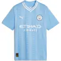 Puma Manchester City Fc Replica 23/24 Hjem Junior T-skjorte Med Korte Ermer