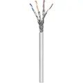 Goobay 96094, 100 m, Cat6a, S/FTP (S-STP), Grå