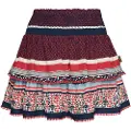 Superdry Vintage Tiered Mini Skjørt