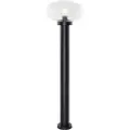 QAZQA Moderne utendørs stolpelampe svart 100 cm - Elly