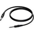 Procab Adapter AV Procab Procab CAB600/1.5 6.3 mm jack male mono - 6.3 mm Jack male mono 1.5 meter