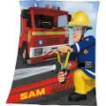 Herding Brandman Sam Fleece tæppe - 130 x 160 cm
