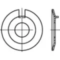Toolcraft Underlægsskiver med ydre næse 46 mm Stål 10 stk TOOLCRAFT 106656